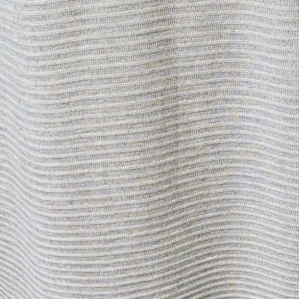 HILLARY RADLEY Plus Size Gray & White Striped 2fer one LongSleeve Sweater XXL - Picture 4 of 14